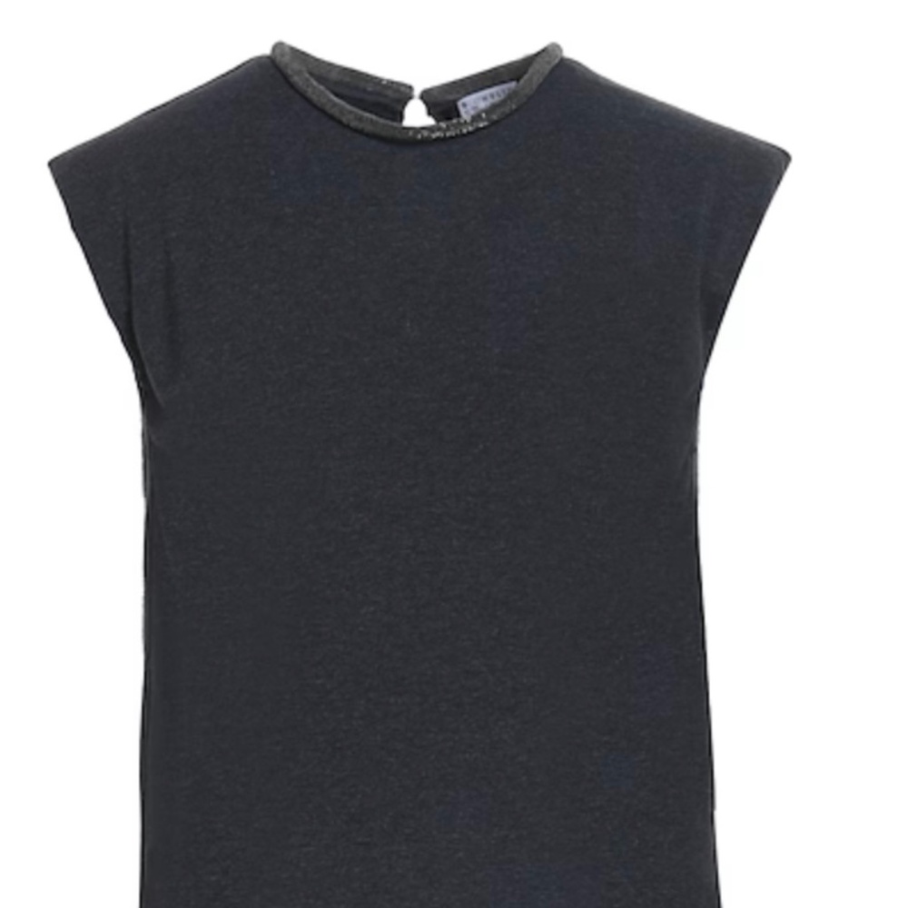 BRUNELLO CUCINELLI  Crewneck Sleeveless Top XS